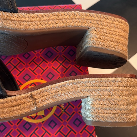 Tory Burch Black Slide Sandals - Picture 4 of 5
